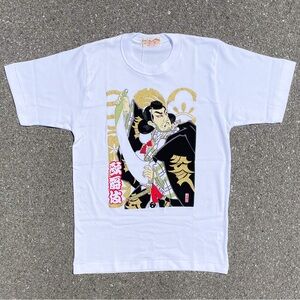 Samurai Warrior Japanese Emperor Vtg 1990s NWT Amita T-Shirt Men’s Size (S)